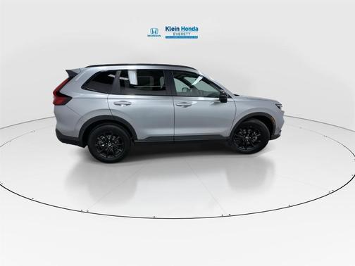 Solar Silver Metallic 2026 Honda CR-V Hybrid Sport-L