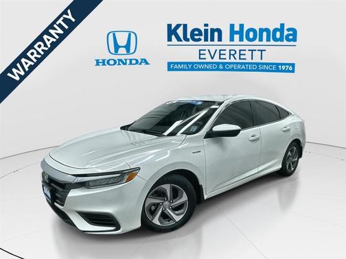 White Orchid Pearl 2019 Honda Insight EX
