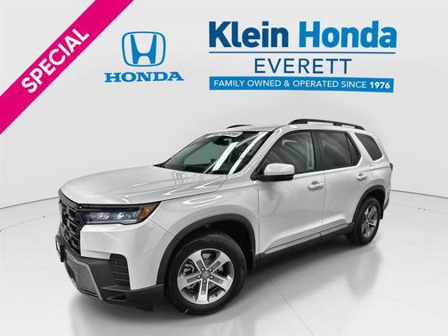 Platinum White Pearl 2026 Honda Pilot EX-L SUV