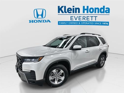 Platinum White Pearl 2026 Honda Pilot EX-L
