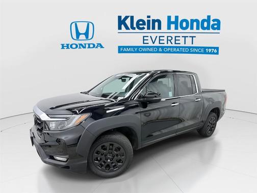 Crystal Black Pearl 2022 Honda Ridgeline RTL-E Truck