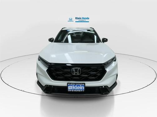 Platinum White Pearl 2026 Honda CR-V Hybrid Sport-L