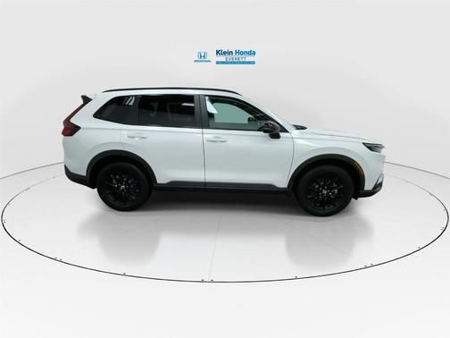 Platinum White Pearl 2026 Honda CR-V Hybrid Sport-L