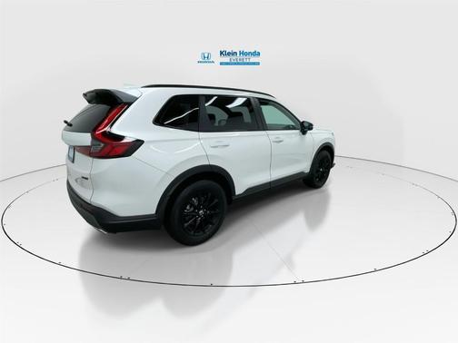 Platinum White Pearl 2026 Honda CR-V Hybrid Sport-L