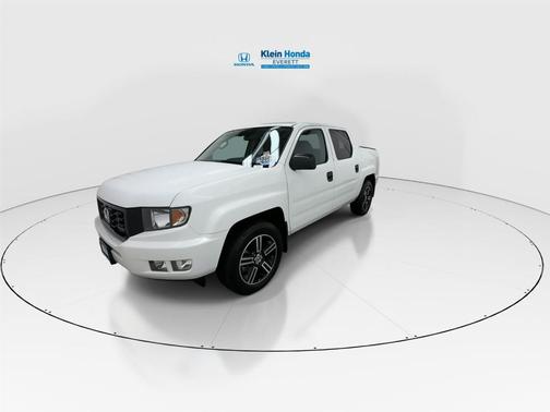 White 2013 Honda Ridgeline Sport