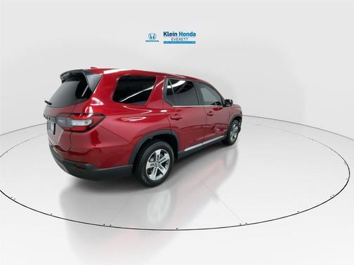 Radiant Red Metallic II 2024 Honda Pilot EX-L 7-Passenger