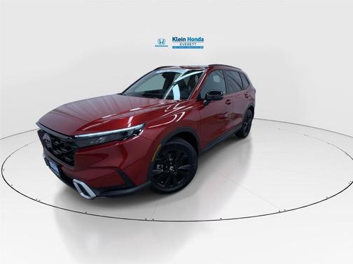 Radiant Red Metallic 2026 Honda CR-V Hybrid Sport Touring