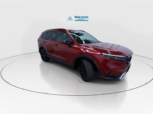 Radiant Red Metallic 2026 Honda CR-V Hybrid Sport Touring