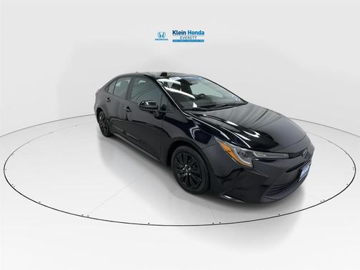 Midnight Black Metallic 2024 Toyota Corolla LE