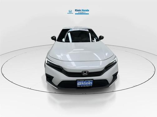 Platinum White Pearl 2024 Honda Civic Sport