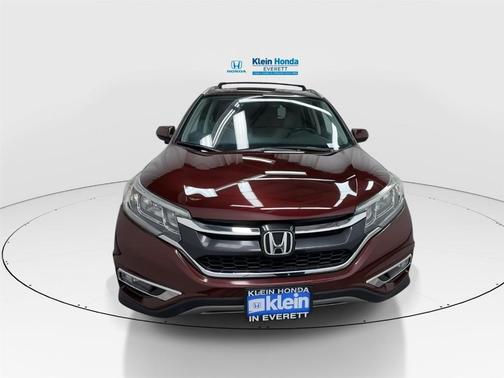 Burgundy 2015 Honda CR-V EX-L