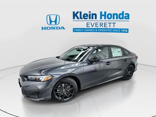 Meteorite Gray Metallic 2026 Honda Civic Hybrid Sport
