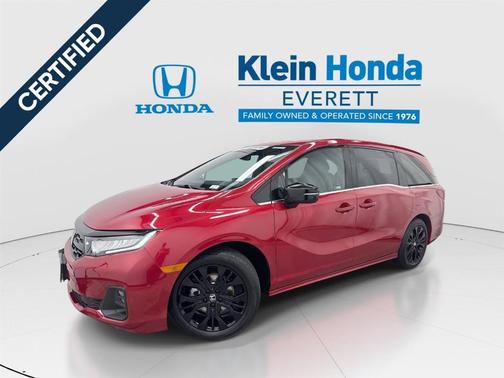 Burgundy 2025 Honda Odyssey Sport-L