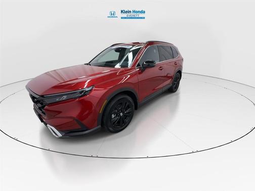 Radiant Red Metallic 2024 Honda CR-V Hybrid Sport Touring