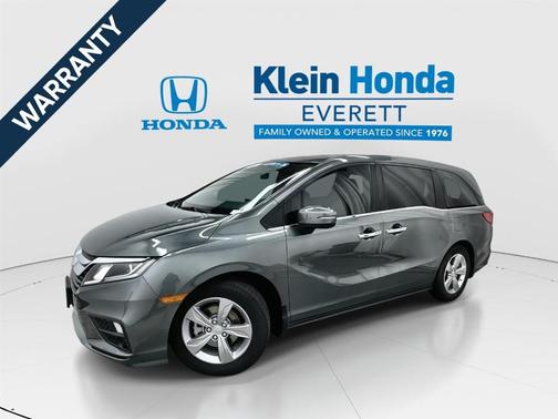 Forest Mist Metallic 2018 Honda Odyssey EX-L