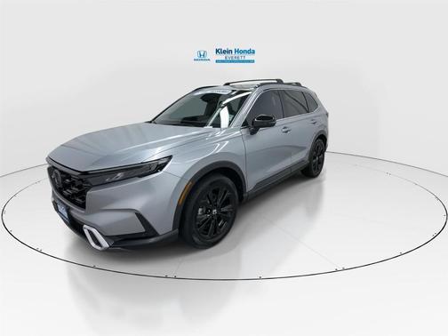 Lunar Silver Metallic 2024 Honda CR-V Hybrid Sport Touring