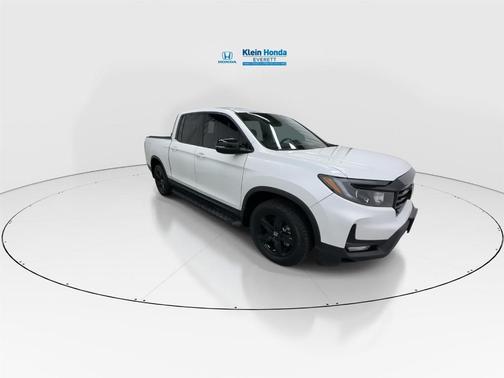 Platinum White Pearl 2022 Honda Ridgeline Black Edition