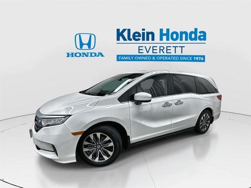 Platinum White Pearl 2024 Honda Odyssey EX-L