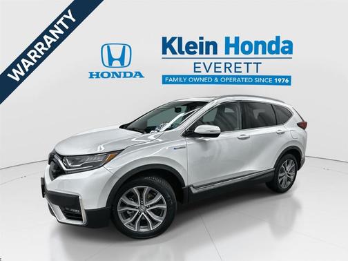 Platinum White Pearl 2022 Honda CR-V Hybrid Touring