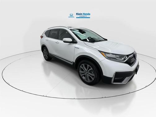 Platinum White Pearl 2022 Honda CR-V Hybrid Touring