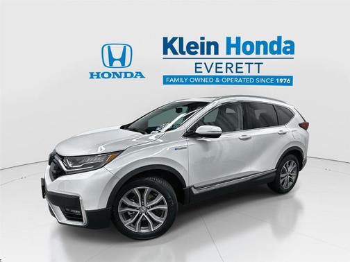 Platinum White Pearl 2022 Honda CR-V Hybrid Touring