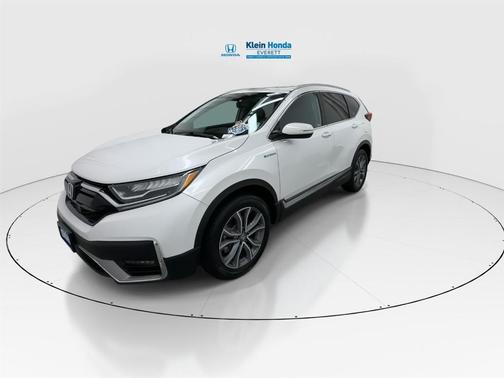 Platinum White Pearl 2022 Honda CR-V Hybrid Touring