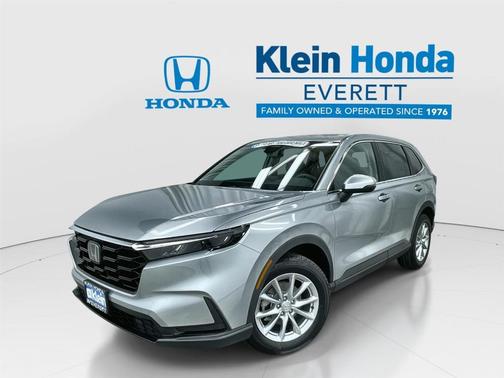 Solar Silver Metallic 2026 Honda CR-V EX SUV