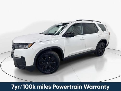 Platinum White Pearl 2026 Honda Pilot Black Edition