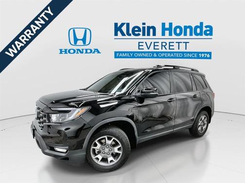 Crystal Black Pearl 2022 Honda Passport TrailSport