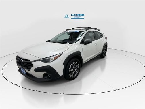 Crystal White Pearl 2024 Subaru Crosstrek Premium