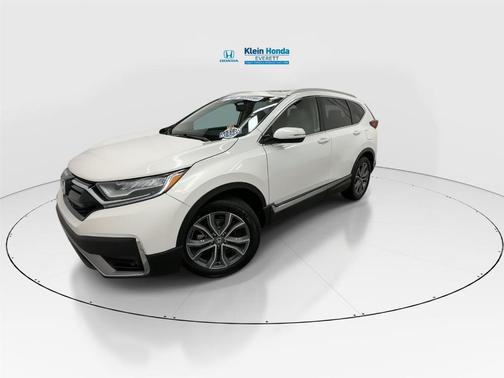 Platinum White Pearl 2022 Honda CR-V Touring