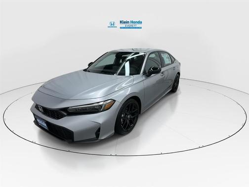 Solar Silver Metallic 2026 Honda Civic Sport