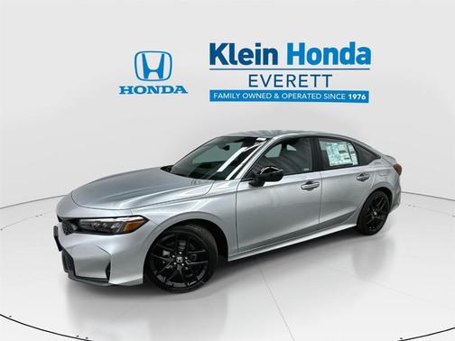 Solar Silver Metallic 2026 Honda Civic Sport