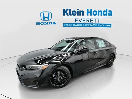 Crystal Black Pearl 2026 Honda Civic Sport