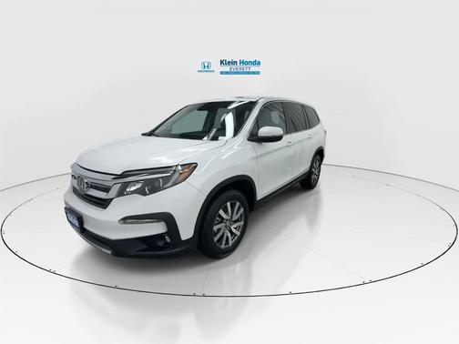 Platinum White Pearl 2021 Honda Pilot EX-L