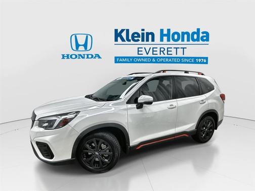 Crystal White Pearl 2021 Subaru Forester Sport