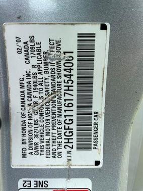 2007 Honda Civic LX for sale in Orlando, FL - image 12