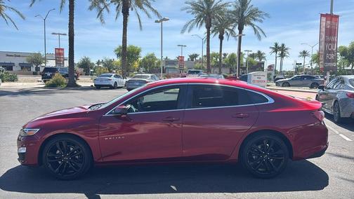 Radiant Red Tintcoat 2023 Chevrolet Malibu FWD 1LT