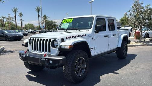 Bright White Clearcoat 2023 Jeep Gladiator Rubicon