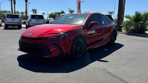 Supersonic Red 2026 Toyota Camry SE