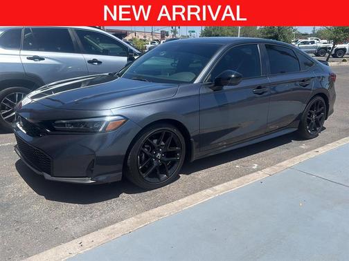 Meteorite Gray Metallic 2025 Honda Civic Sport