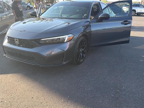 Meteorite Gray Metallic 2025 Honda Civic Sport