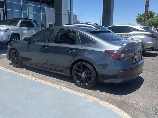 Meteorite Gray Metallic 2025 Honda Civic Sport