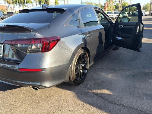Meteorite Gray Metallic 2025 Honda Civic Sport