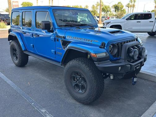 Hydro Blue Pearlcoat 2023 Jeep Wrangler Rubicon