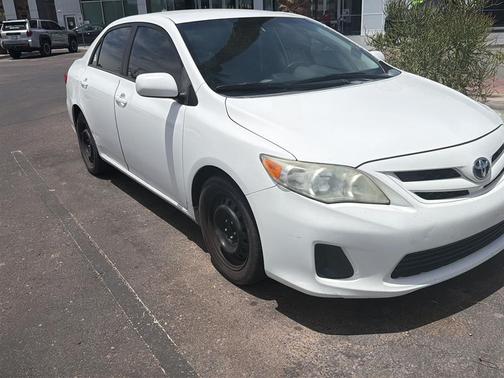 Super White 2012 Toyota Corolla LE