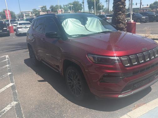 Velvet Red Pearlcoat 2022 Jeep Compass High Altitude