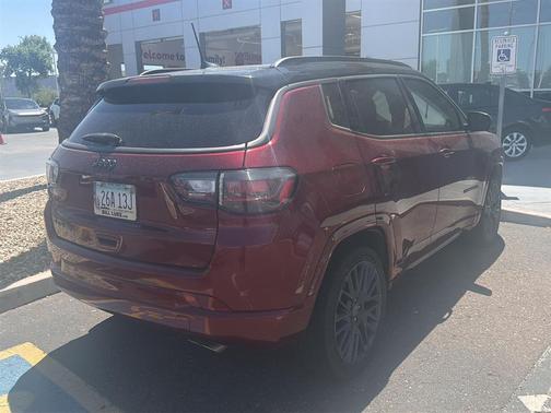 Velvet Red Pearlcoat 2022 Jeep Compass High Altitude