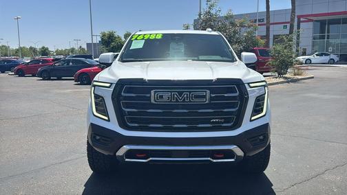 Summit White 2025 GMC Yukon 4WD AT4
