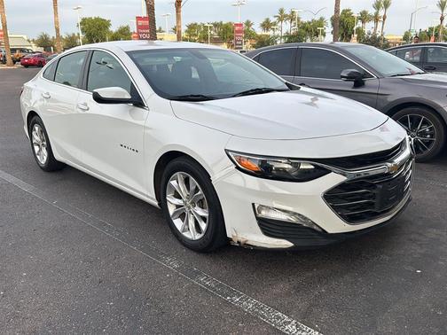 Summit White 2021 Chevrolet Malibu FWD LT